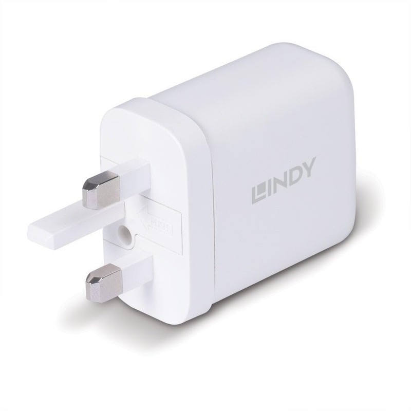 Lindy 73428 USB Charger Type A and C GAN, 65