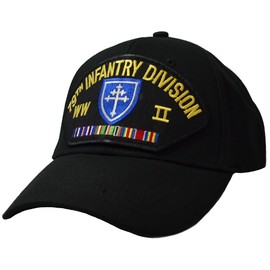 79th Infantry Division World War II Veteran Cap Black