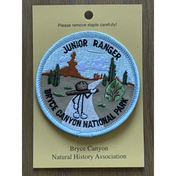 Bryce Canyon National Park Utah Junior Ranger Badge Patch On