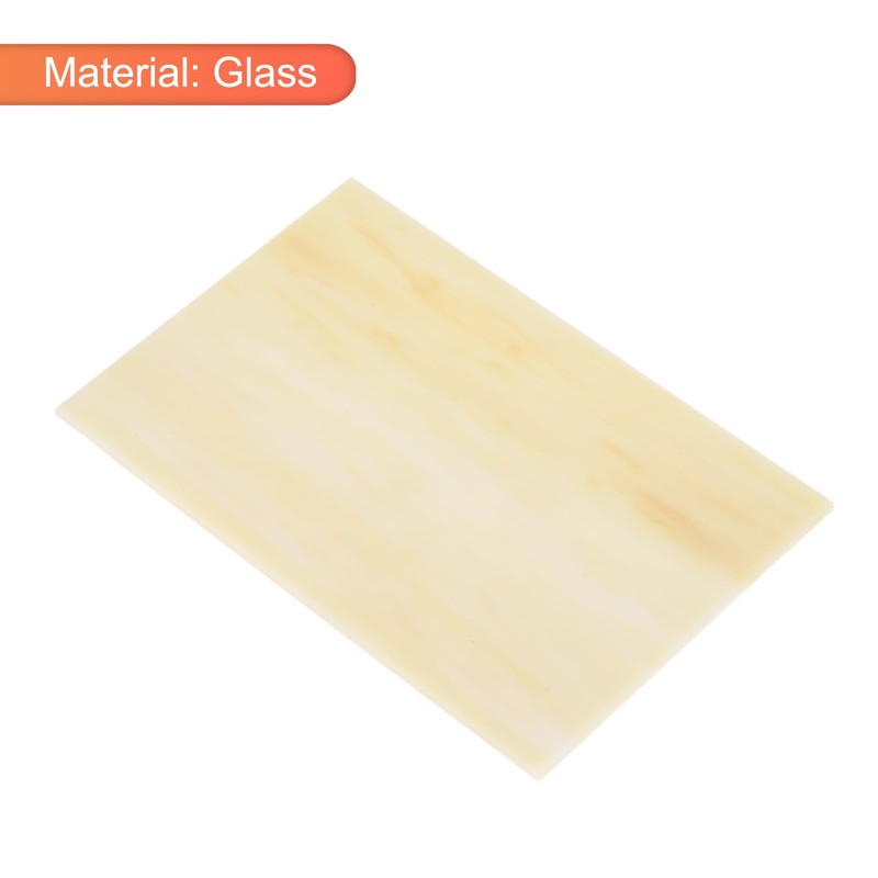 sourcing map Stained Glass Sheet Mosaic Tile 7.9 Inch x