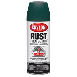 Krylon K06901200 Rust Protector and Preventative Enamels Gloss, Hunter Green