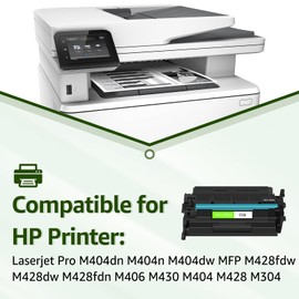 greencycle 1PK [NO CHIP] Compatible Black Toner Cartridge Replacement for HP 58A CF258A [NO Chip] Use with Laserjet Pro M404dn M404n M404dw MFP M428fdw M428dw M428fdn M406 M430 M404 M428 M304 Printer