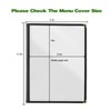 Restaurant Menu Covers 10PCS - Menu Covers 8.5 x 11