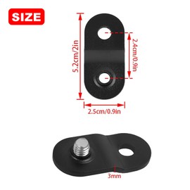 LOOBOR 1 Inch 1 Pair Motorcycle Gas Tank Rising Lift Kit Replacement For Harley Sportster XL 883 1200 48 72 Dyna 1995- 2017