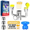 TidyFriend Eye Wash Kit Yellow - Push Style Eye Wash