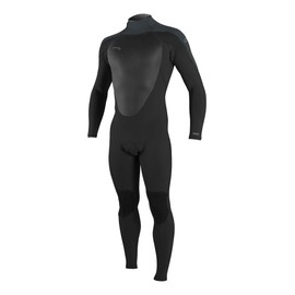 O'Neill Epic 3/2 mm Back Zip Full Wetsuit Black/Gunmetal/Black LT (6'2"-6'4", 180-200 lbs)