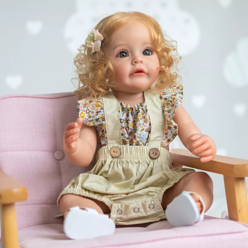 Nayumi 56cm Bebé Reborn Muñeca Silicona De Cuerpo Completo Realista