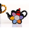 Romero Britto Mini Flower Teapot