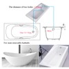 Chrome Bath Waste with Overflow & Chrome Pop Up Waste