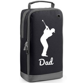 Dad's Golf Shoe Bag - Custom Sports Bags, Black