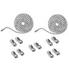 Pull Chain, 2 Pieces 59" Stainless Steel Bead Chain, Great