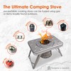 nCamp K2G Basic Compact Cooking Stove and Prep Surface Board