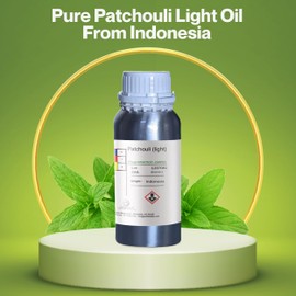 uh*Roh*Muh Premium Light Patchouli Essential Oil 2 oz | Home Essentials, Intense Sweet Aroma Aromatherapy Bliss | Essential Oils for Diffusers Aromatherapy | Sustainably Sourced from Indonesia