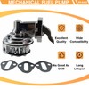 JM1003C Chrome High Volume Fuel Pump for SBC Chevy 305