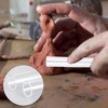 2-Piece Hollow Ultra Smooth Clay Rollers - Solid Acrylic Tube