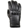 MDM Men's Leather Motorcycle Gloves, Retro Biker Gloves, Chopper, Touchscreen