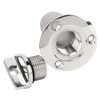 316 Stainless Steel Oval Garboard Drain Plug Vent Connector Fitting