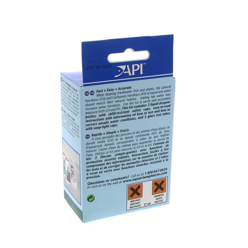 Aquarium GH & KH Test Kit Fish Tank Water Hardness