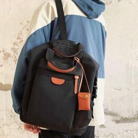 Office tote backpack bag daily lightweight two-way black Single Item