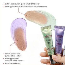 CC Cream Colour Correcting with SPF 25, Lightweight Hydrating Foundation, Evens Skin Tone & Refines Texture, 15ml/0.5fl.oz, Moisturizing Concealer & Pre-makeup Primer for All Skin Types