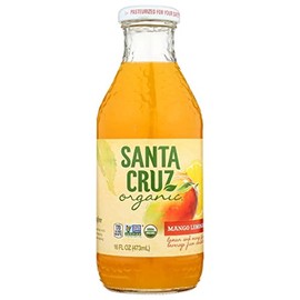 Santa Cruz Organic Mango Lemonade, 16 Ounce