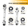 FHTDW Valve Core Remover Installer Tool and HVAC Service Wrench