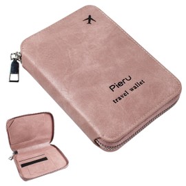 Passport Covers, Grizzly, Unisex Travel Passport Holder With Anti - Demagnetization Card Slots, Also Serving as a Wallet.