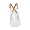 Rockible Transparent Waterproof TPU Apron - Unisex Adjustable Bib Apron