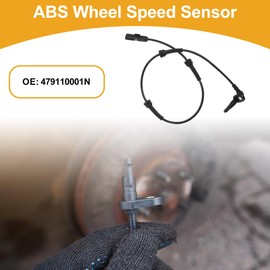 Partuto ABS Wheel Speed Sensor Front Left ABS Sensor Anti-lock Braking System Sensor No.479110001N for Renault LAGUNA III BT0 2007-2015