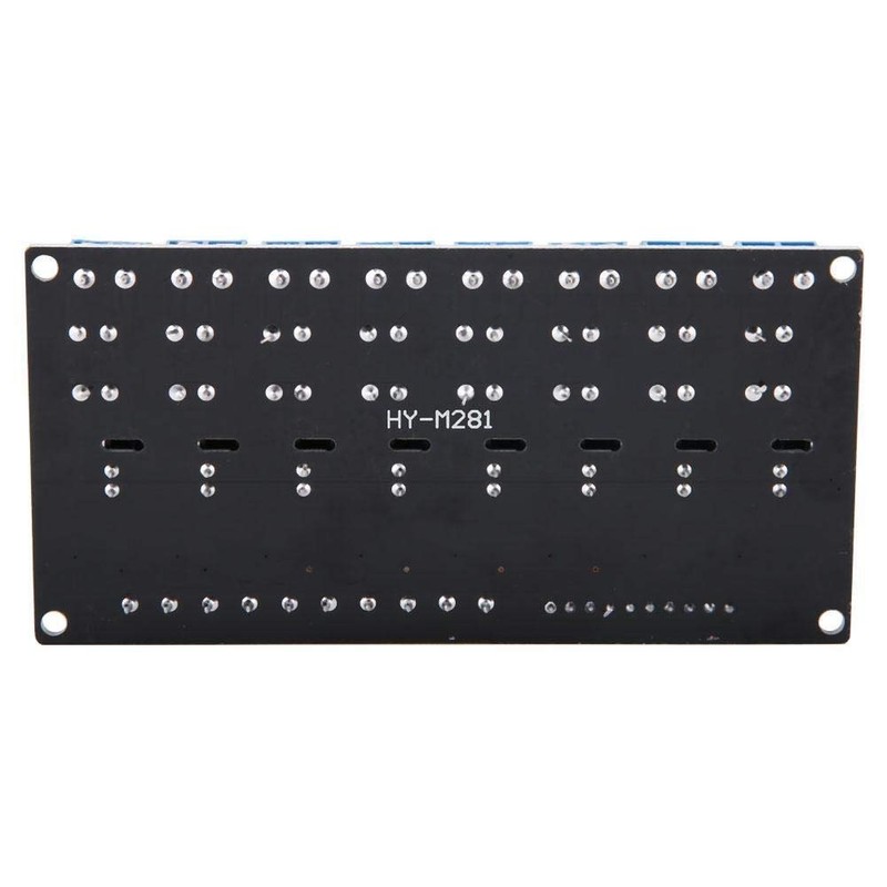 KSTE 5V 8-Channel Solid State Relay Module with Fuse High