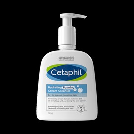 Cetaphil Hydrating Foaming Cream Cleanser Face Wash
