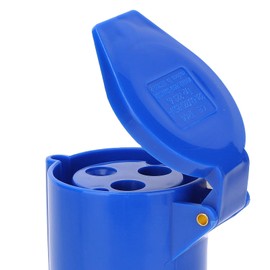 Industrial Power Plug Set, 32A 220‑250V 2Pcs Single‑Phase Power Plug Set Explosion‑Proof for Industry for Agriculture for Airport for Chemical Industry
