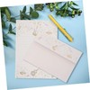 Operitacx 1 Set Gold-Plated Writing Paper Delicate Wedding Envelopes Envelopes