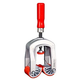 IQ-Tools Edge Clamp Small (Red, 10-48 mm Thickness, Clamp for Clamping, Fixing Workpiece Edges, Edge Clamp, Craftsman Accessories) PWE0071