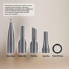 Genius Invictus ONE Table A06890 Nozzle Set, Black