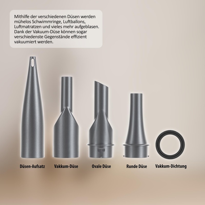 Genius Invictus ONE Table A06890 Nozzle Set, Black