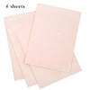 Pink Gold Wrapping Paper,4Pcs 52 * 76cm Wrapping Paper Large