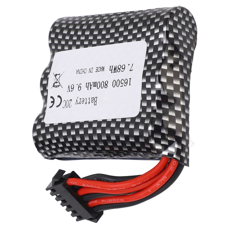 9.6V RC Car Lithium Battery Long Lasting Easy Ro Use