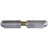 Steel Weld-On Bullet Hinge with Steel Pin and Brass Bushing