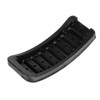 Qiilu 3 Pedals Footrest Manual Stainless Steel