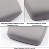 Dasbecan Center Console Armrest Cover Lid kit Compatible with 2008
