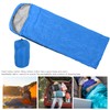 Adult Outdoor Envelope Sleeping Bag with Hood Waterproof for Camping