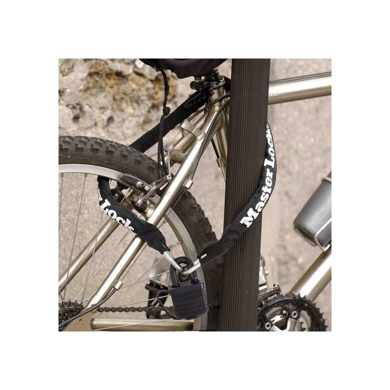 MasterLock Chain 0.9m + Weather Tough 40mm Padlock