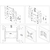 Drall VESA Adaptor Plate for LED LCD Plasma Curved OLED