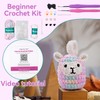 Wadukud Crochet Kit for Beginners, DIY Crochet Animal Kit for