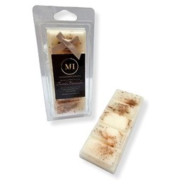 Toasted Marshmallow Wax Melt - Mi Impressions Autumn Winter Inspired Scented Wax Melt Snap Bar Vegan Friendly Cruelty Free 50g Handmade in UK