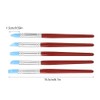 FTVOGUE 5pcs Clay Color Shaping Modeling Wipe Out Tools Rubber