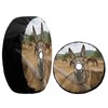 Foruidea Funny Donkey Spare Tire Cover with Backup Camera Hole