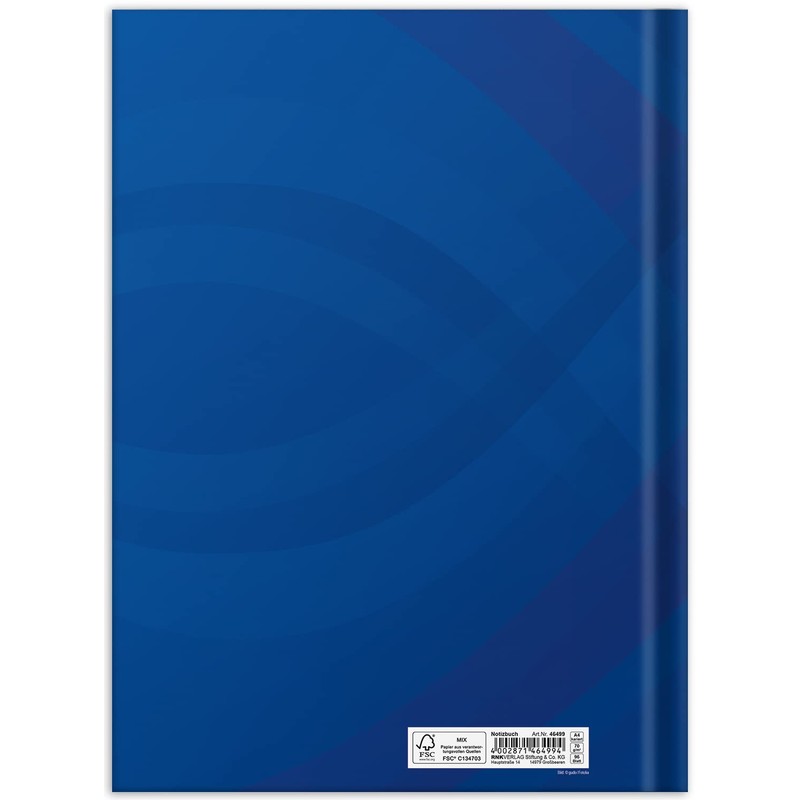 RNK 46499, Register Book Business A4 Notebook UWS Plus Normal