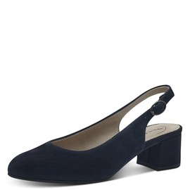 Tamaris Women's 8-89500-44 Court Shoes, Navy Suede, 37 EU